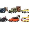 “Norman Rockwell” Set of 6 pieces Series 5 1/64 Diecast Model Cars by Greenlight