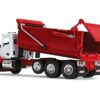 Kenworth T880 Day Cab with Rogue Transfer Dump Body Truck White and Viper Red 1/64 Diecast Model by DCP/First Gear