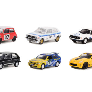 “Hot Hatches” Set of 6 pieces Series 2 1/64 Diecast Model Cars by Greenlight