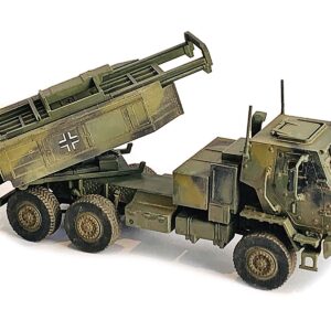 Ukraine M142 High Mobility Artillery Rocket System (HIMARS) Green Camouflage “NEO Dragon Armor” Series 1/72 Plastic Model by Dragon Models