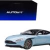 Aston Martin DB11 Q Frosted Glas Blue with Black Top 1/18 Model Car by Autoart