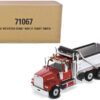 Western Star 4900 SF Dump Truck Red and Silver 1/50 Diecast Model by Diecast Masters