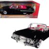 1960 Chevrolet Impala Convertible Black 1/18 Diecast Car Model by Motormax