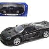 Saleen S7 Black 1/18 Diecast Model Car by Motormax