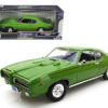 1969 Pontiac GTO Judge Green 1/18 Diecast Car Model by Motormax