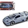 Lamborghini Diablo GT Silver 1/18 Diecast Model Car by Motormax