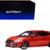 2021 Honda Civic Type R (FK8) RHD (Right Hand Drive) Flame Red 1/18 Model Car by Autoart