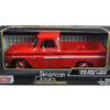 1966 Chevrolet C10 Fleetside Pickup Truck Red 1/24 Diecast Model Car by Motormax