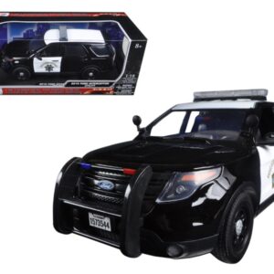 2015 Ford PI Utility Interceptor CHP California Highway Patrol 1/18 Diecast Model Car by Motormax