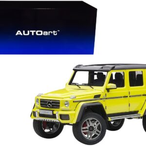 Mercedes Benz G500 4X4 2 Electric Beam/ Yellow 1/18 Model Car by Autoart