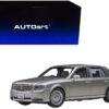 Toyota Century with Curtains RHD (Right Hand Drive) Silver Special Edition 1/18 Model Car by Autoart