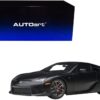 Lexus LFA Matt Black 1/18 Model Car by Autoart