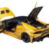 Lamborghini Huracan GT “LB-Silhouette Works” Yellow Metallic with Black Top 1/18 Model Car by Autoart