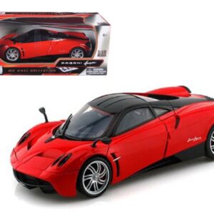 Pagani Huayra Red 1/18 Diecast Car Model by Motormax