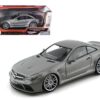 Mercedes SL65 AMG Black Series (R230) Grey 1/18 Diecast Model Car by Motormax