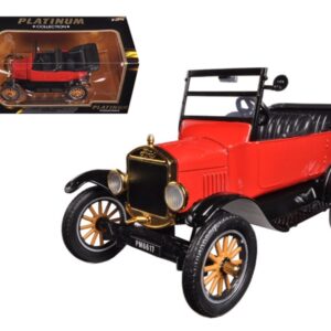 1925 Ford Model T Touring Red 1/24 Diecast Model Car by Motormax