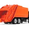 Mack LR with McNeilus Rear Load Refuse Body Orange and White 1/87 (HO) Diecast Model by First Gear