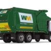 Mack TerraPro Refuse Garbage Truck with Front Loader “Waste Management” White and Green 1/87 (HO) Diecast Model by First Gear