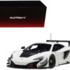 Mclaren 650S GT3 White with Black Accents 1/18 Model Car by Autoart