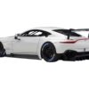 2018 Aston Martin Vantage GTE Le Mans PRO White with Carbon Accents 1/18 Model Car by Autoart