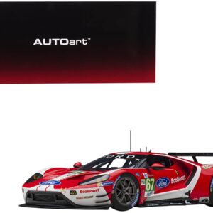 Ford GT #67 Harry Tincknell – Andy Priaulx – Jonathan Bomarito 24H of Le Mans (2019) 1/18 Model Car by Autoart