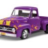 Level 4 Model Kit 1955 Ford F-100 Street Rod Pickup Truck “Classic Cruiser” 1/24 Scale Model by Revell