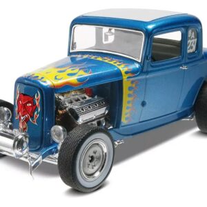 Level 5 Model Kit 1932 Ford 5-Window Coupe 2-in-1 Kit 1/25 Scale Model by Revell