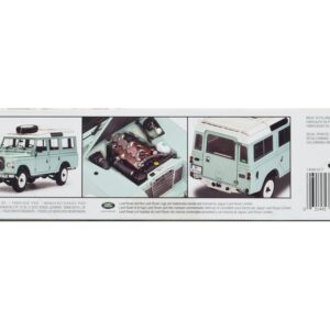 Level 5 Model Kit Land Rover Series III 109 Long Wheelbase Station Wagon 1/24 Scale Model by Revell