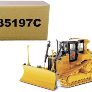 CAT Caterpillar D6T XW VPAT Track Type Tractor with AccuGrade GPS Technology and Operator “Core Classics” Series 1/50 Diecast Model by Diecast Masters