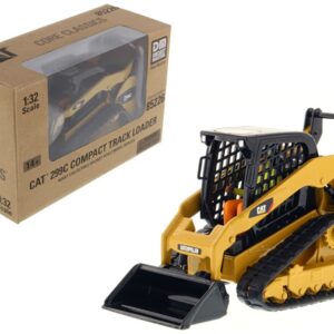 CAT Caterpillar 299C Compact Track Loader with Work Tools and Operator “Core Classics” Series 1/32 Diecast Model by Diecast Masters