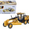 CAT Caterpillar 140M Motor Grader with Operator “High Line Series” 1/50 Diecast Model by Diecast Masters