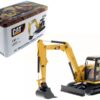 CAT Caterpillar 308E2 CR SB Mini Hydraulic Excavator with Working Tools and Operator “High Line Series” 1/32 Diecast Model by Diecast Masters