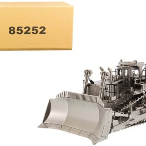 CAT Caterpillar D11T Track Type Tractor Dozer Matt Silver Plated “Commemorative Series” 1/50 Diecast Model  by Diecast Masters