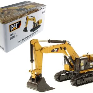 CAT Caterpillar 390F LME Hydraulic Tracked Excavator with Operator “High Line Series” 1/50 Diecast Model by Diecast Masters