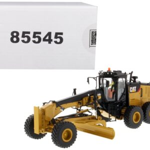 CAT Caterpillar 14M3 Motor Grader with Operator “High Line Series” 1/50 Diecast Model by Diecast Masters