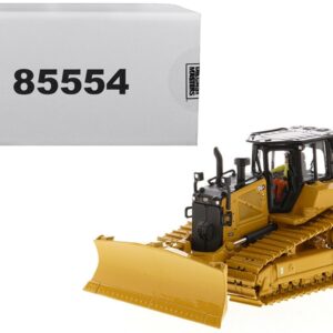 CAT Caterpillar D6 XE LGP Track Type Tractor Dozer with VPAT Blade and Operator “High Line” Series 1/50 Diecast Model by Diecast Masters