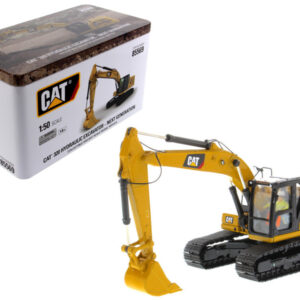 CAT Caterpillar 320 Hydraulic Excavator with Operator High Line Series 1/50 Diecast Model by Diecast Masters