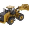 CAT Caterpillar 966 GC Wheel Loader Yellow with Operator “High Line Series” 1/50 Diecast Model by Diecast Masters