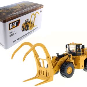 CAT Caterpillar 988K Wheel Loader with Grapple with Operator “High Line Series” 1/50 Diecast Model by Diecast Masters