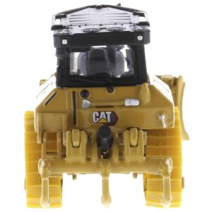 CAT Caterpillar D5 Track-Type Dozer Yellow with Fine Grading Undercarriage and Foldable Blade “High Line Series” 1/87 (HO) Scale Diecast Model by Diecast Masters