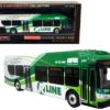 New Flyer Xcelsior Charge NG Electric Transit Bus RIPTA (Rhode Island Public Transit Authority) “R Line Broad/North Main” “The Bus & Motorcoach Collection” 1/87 Diecast Model by Iconic Replicas