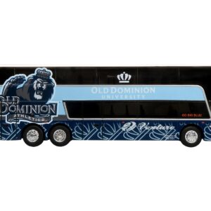 Van Hool TDX Double Decker Coach Bus “Old Dominion University – Venture Tours” “Go Big Blue” “The Bus & Motorcoach Collection” Limited Edition to 504 pieces Worldwide 1/87 (HO) Diecast Model by Iconic Replicas