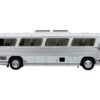 Dina 323-G2 Olimpico Coach Bus Blank White and Silver Limited Edition to 504 pieces Worldwide “The Bus and Motorcoach Collection” 1/87 (HO) Diecast Model by Iconic Replicas