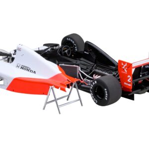 McLaren Honda MP4/6 #2 Gerhard Berger Winner Formula One F1 Japanese GP (1991) (without McLaren Logo) 1/18 Model Car by Autoart