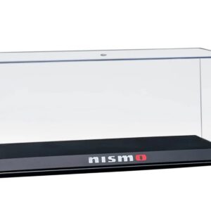 Collectible Display Show Case with Black Plastic Base “Nismo” for 1/18-1/24 Scale Model Cars by Autoart