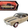 1967 Chevrolet Camaro Z/28 Gold with Black Stripes 1/18 Diecast Model Car  by Road Signature