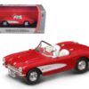 1957 Chevrolet Corvette Convertible Red 1/43 Diecast Model Car by Road Signature