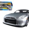 Brian’s Nissan GT-R (R35) Silver “Fast & Furious” Movie 1/24 Diecast Model Car by Jada