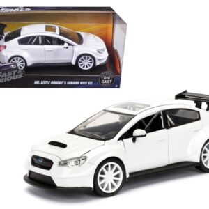 Mr. Little Nobody’s Subaru WRX STI White “Fast & Furious F8: The Fate of the Furious” Movie 1/24 Diecast Model Car  by Jada