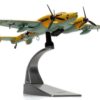 Messerschmitt Bf 110E-2 (Trop) Fighter-Bomber Aircraft “3U+KS 8./ZG 26 Horst Wessel Derna Airfield North Africa” (1941) German Luftwaffe “The Aviation Archive” Series 1/72 Diecast Model by Corgi